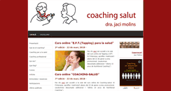 Desktop Screenshot of coachingsalut.com